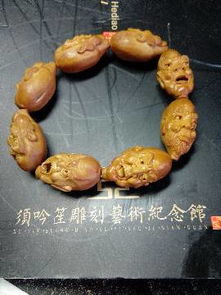 橄欖核雕藝術品