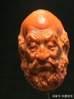 著名核雕師李雙作品《十八羅漢》部分高清欣賞