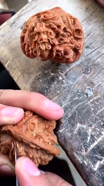 全民獨門絕技咖核雕藝術,喜歡的支持一下手藝人